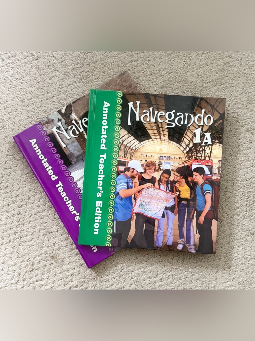 Navegando 1A and Navegando 1B Spanish Textbooks - Teacher’s Editions